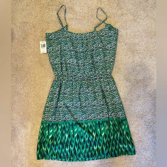 Collective Concepts Green, Spaghetti-Strap Dress (NWT) - Picture 3 of 6